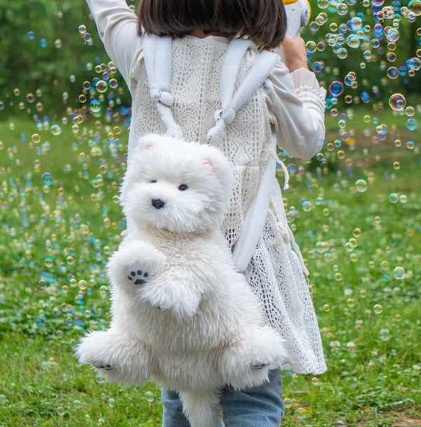 Westie White Dog Backapck